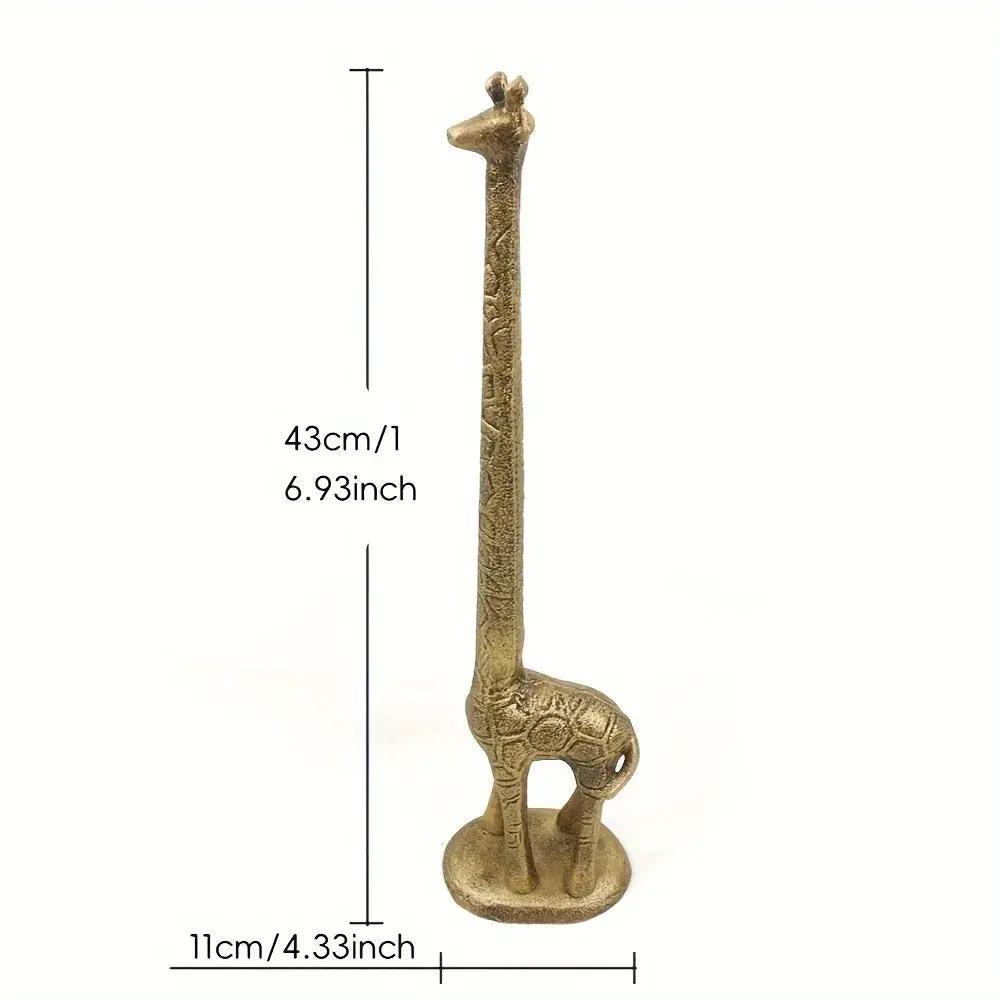 Towel Holder - Hand Cast Iron Antique by House Of Avana