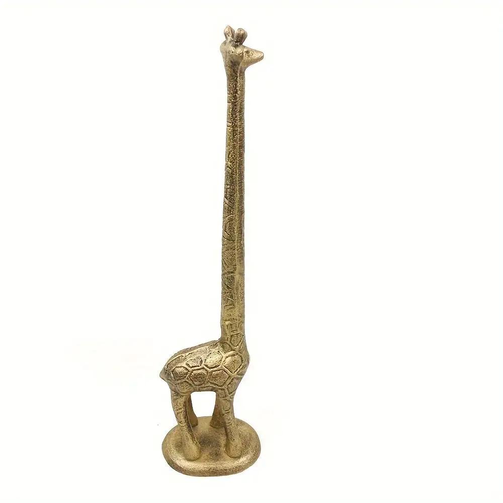 Towel Holder - Hand Cast Iron Antique by House Of Avana