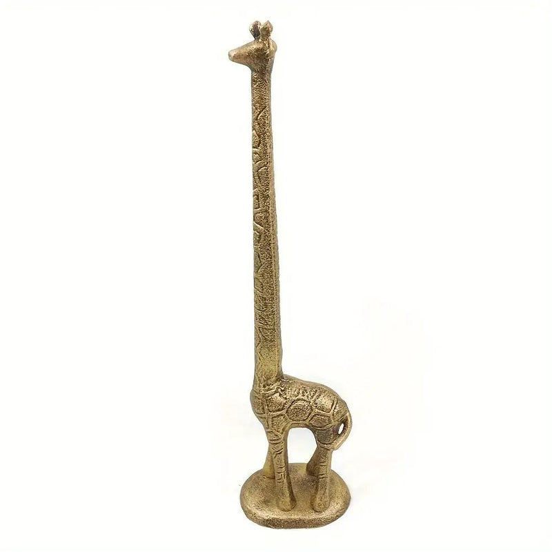 Towel Holder - Hand Cast Iron Antique by House Of Avana