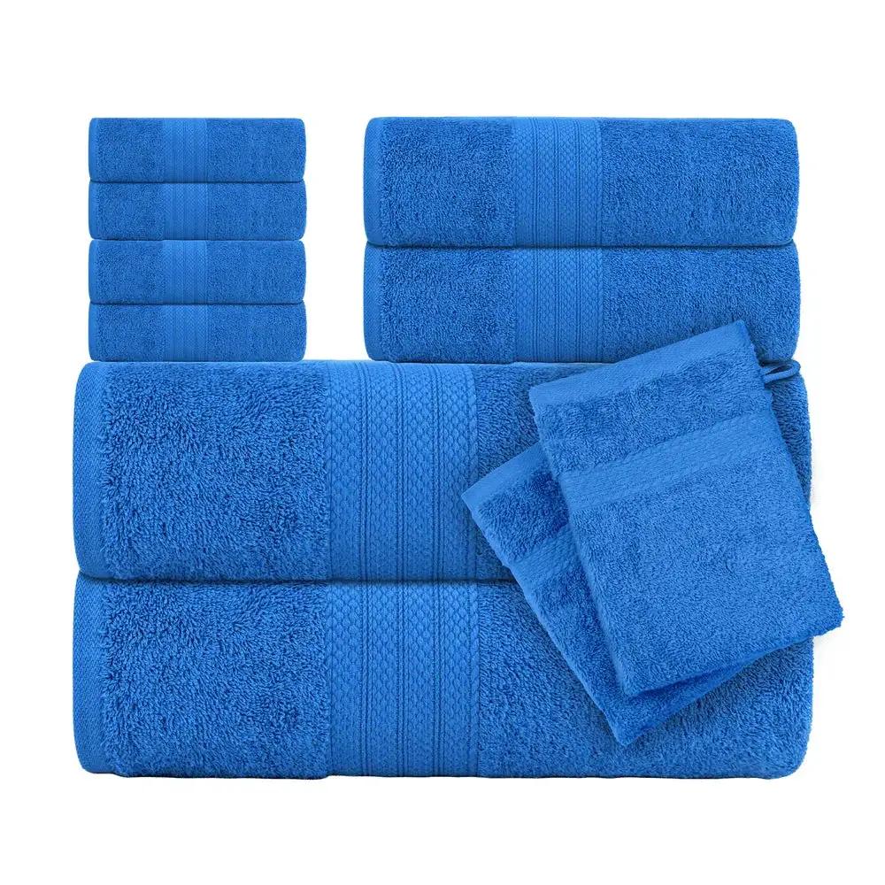 Towel Set - Absorbent Cotton Bath by House Of Avana