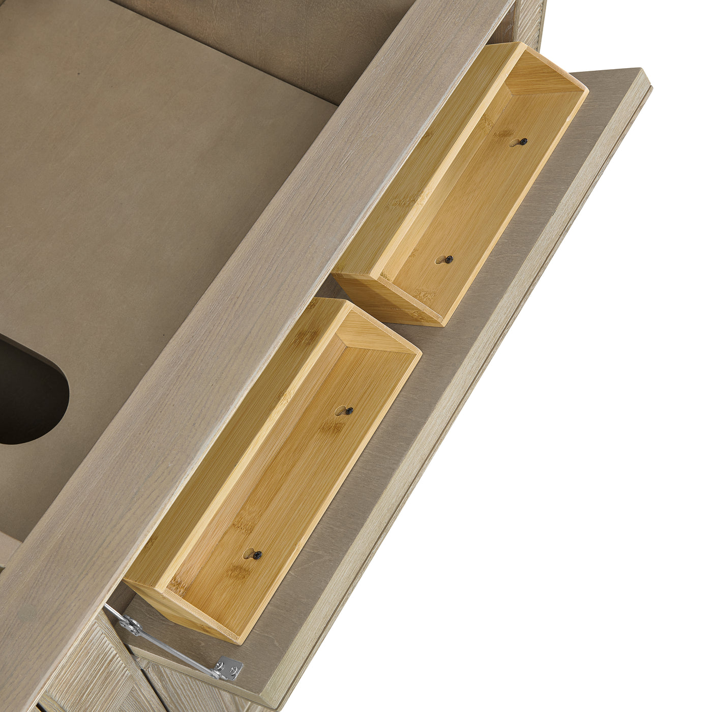 James Martin Lorelai 72" Double Bathroom Vanity, Whitewashed Oak by James Martin