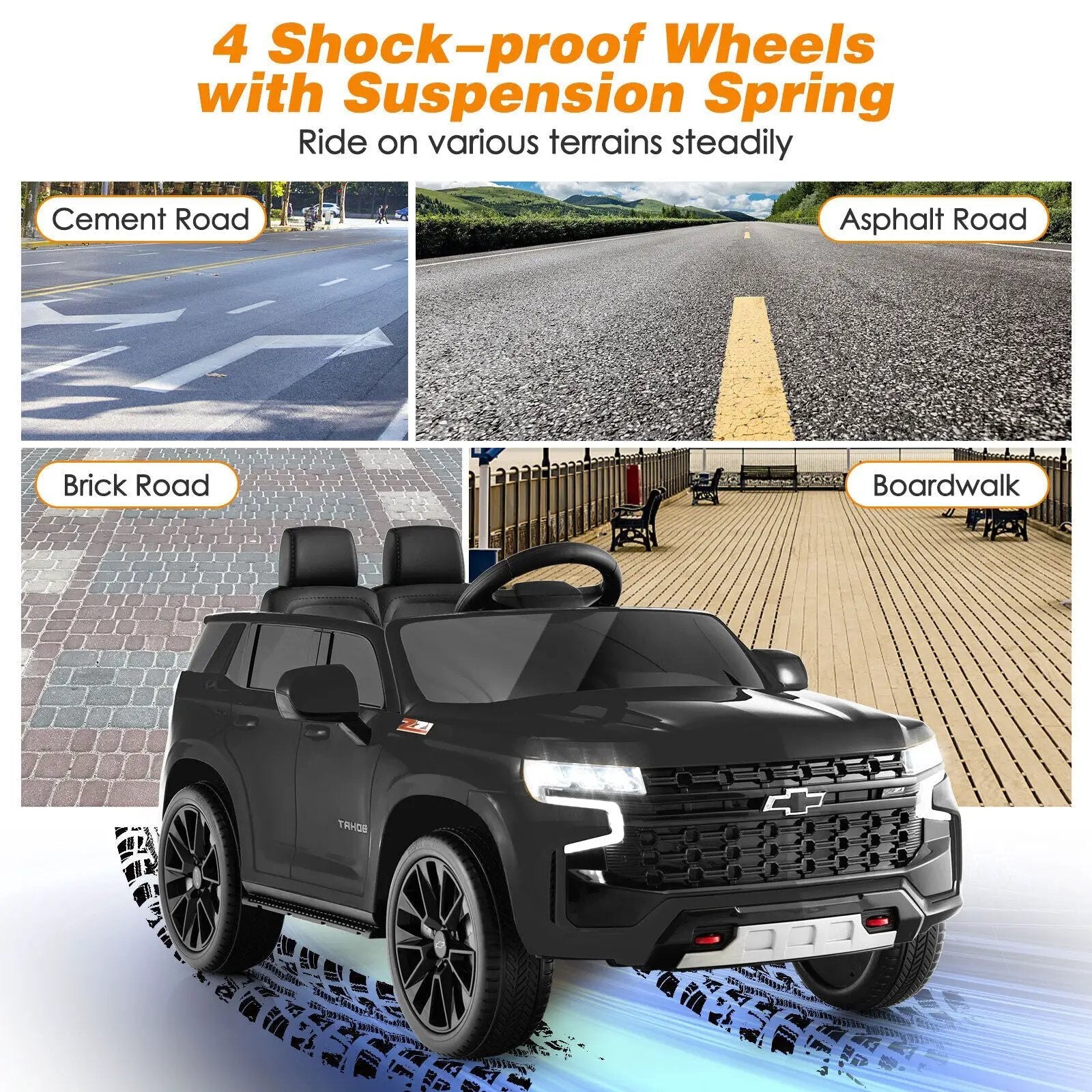 12V Kids Ride on Car with 2.4G Remote Control by DirectDeals