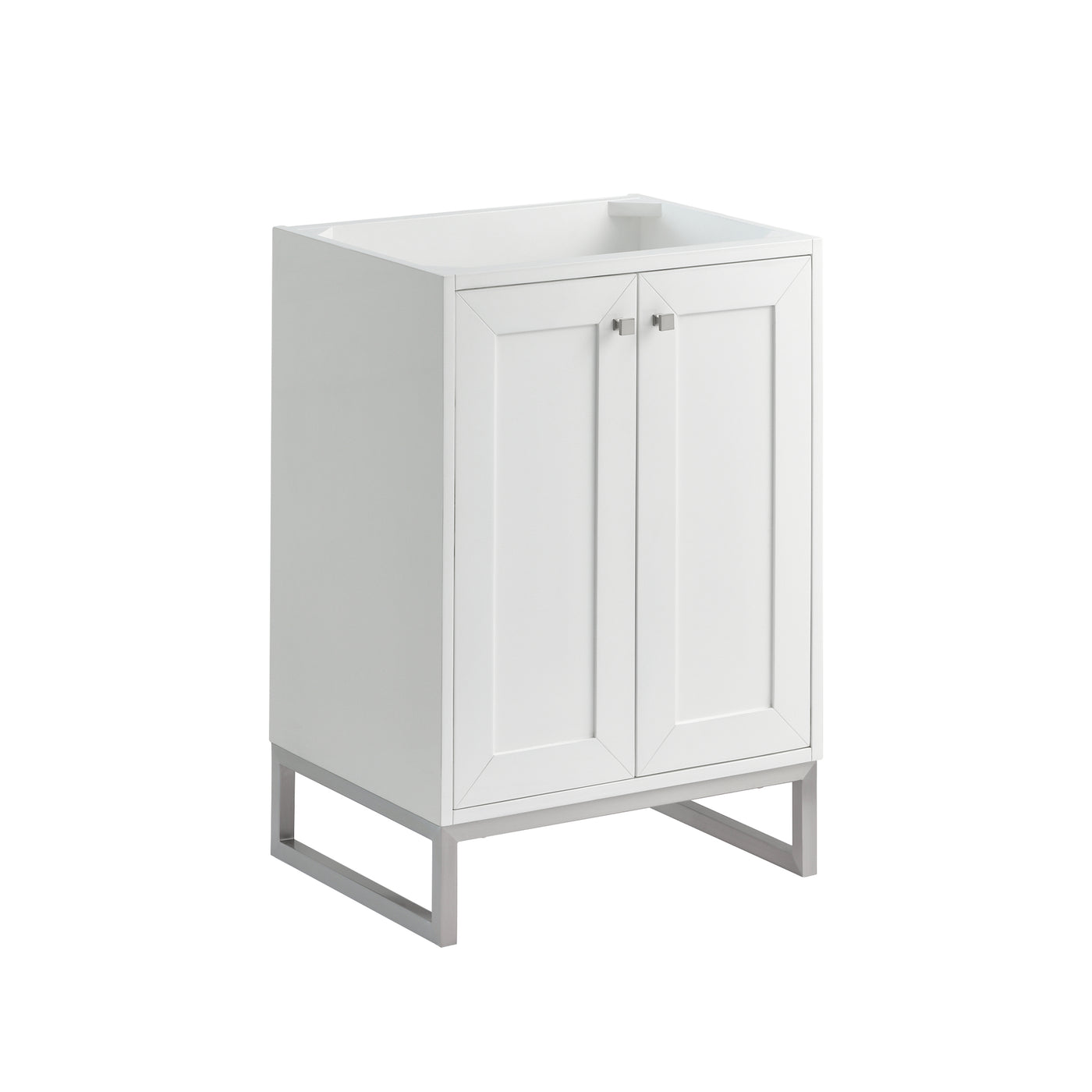 James Martin Chianti 24" Single Bathroom Vanity, Glossy White by James Martin