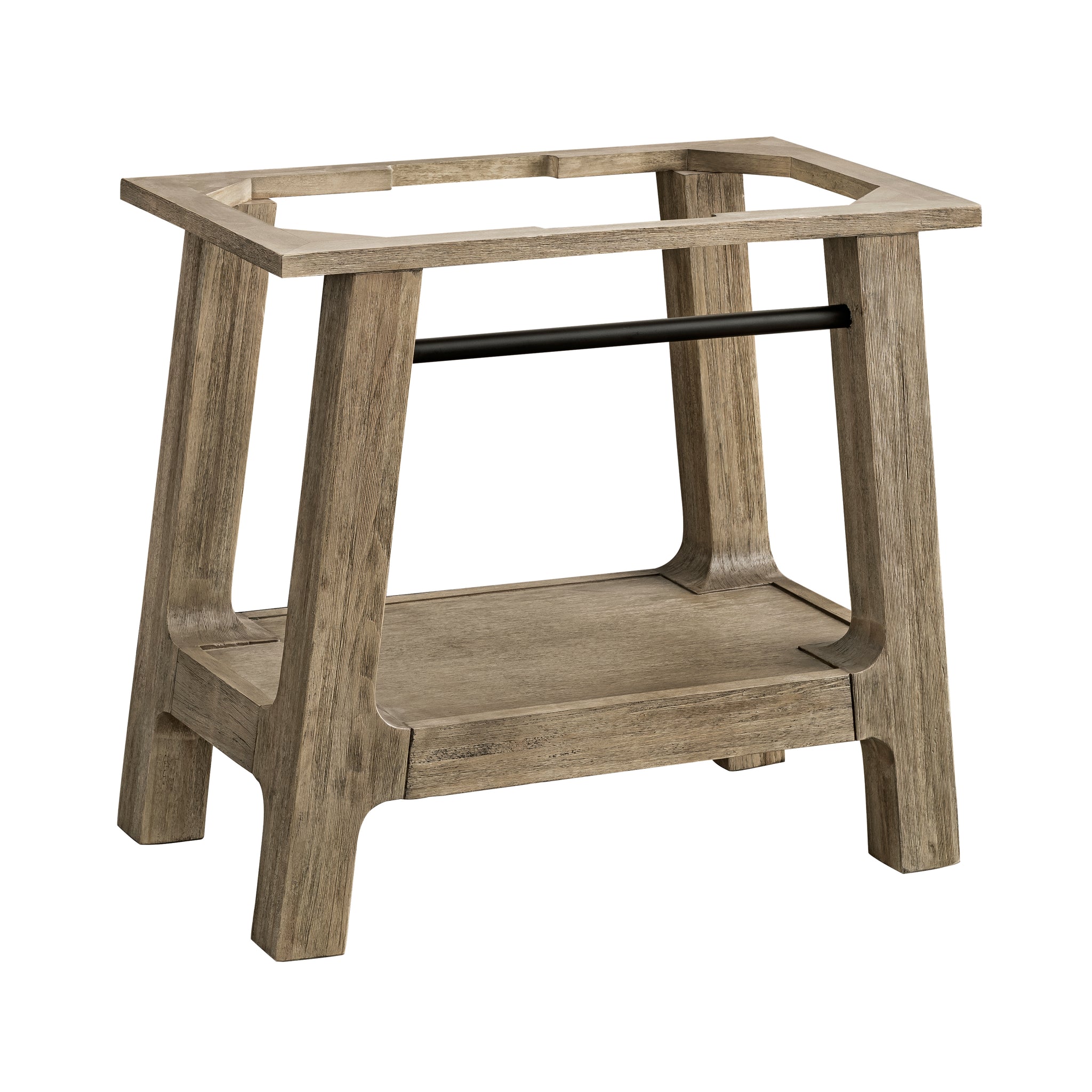 James Martin Auburn 31.5" Single Console Vanity, Weathered Timber by James Martin