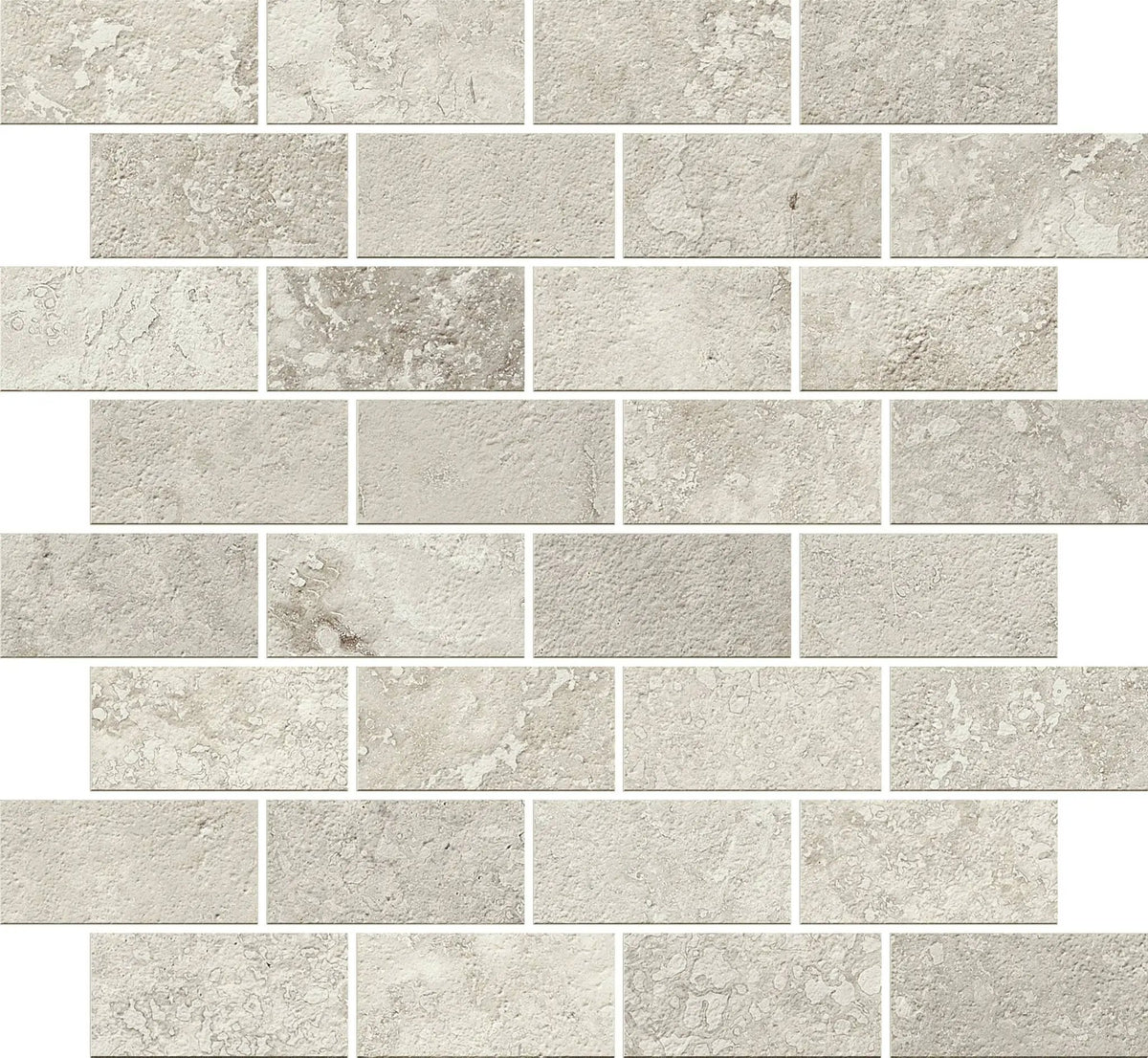 Trail Cross Cut Grey Bullnose Travertine Look Porcelain Moldings 3x24 by landmarkceramics