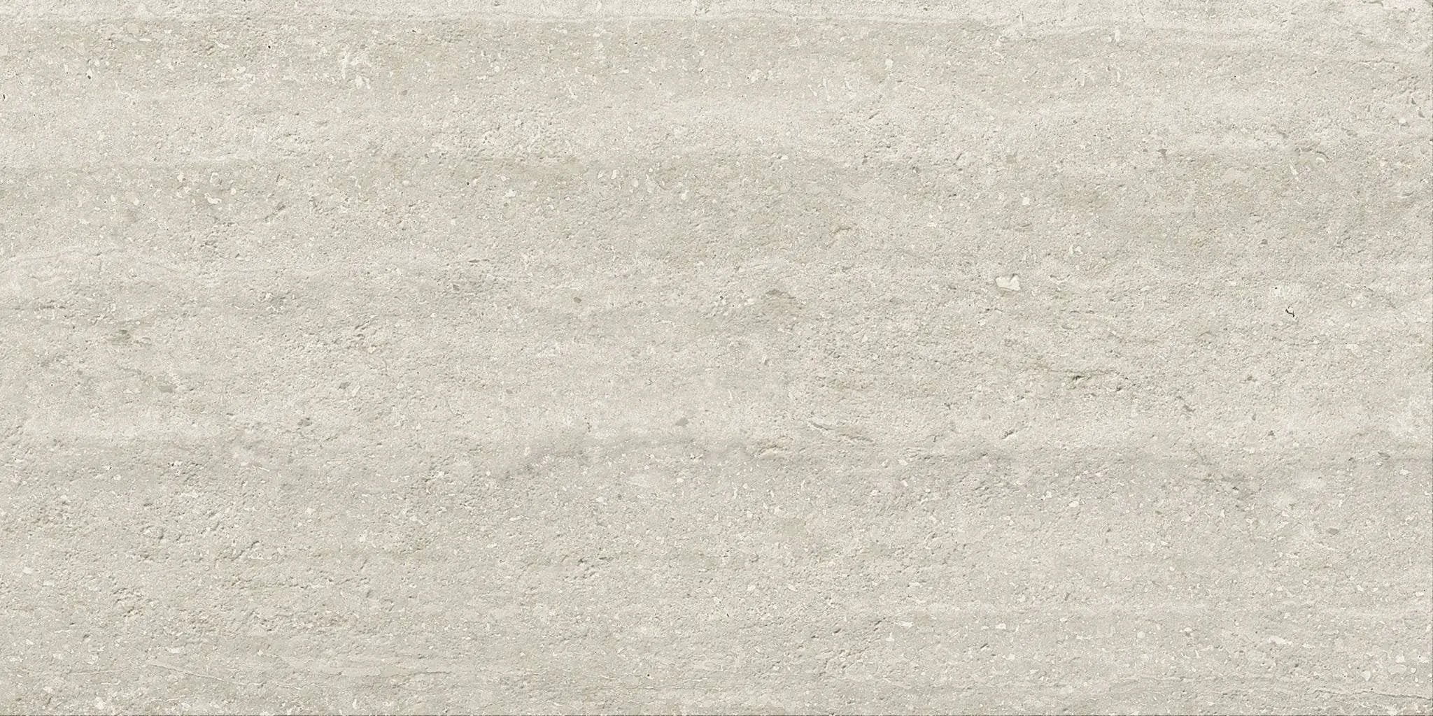 Trail Vein Cut Grey Travertine Look Porcelain Tiles 12x24 by landmarkceramics