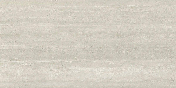 Trail Vein Cut Grey Travertine Look Porcelain Tiles 24x48