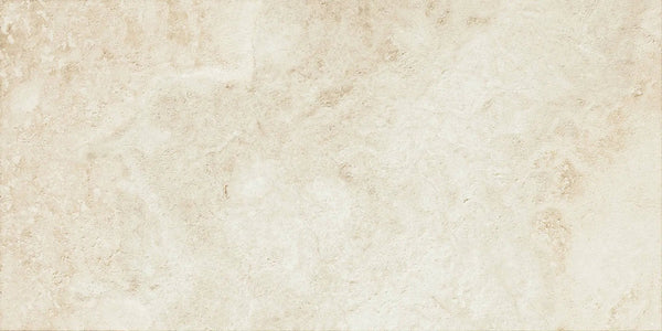 Trail Cross Cut Ivory Travertine Look Porcelain Tiles 12x24