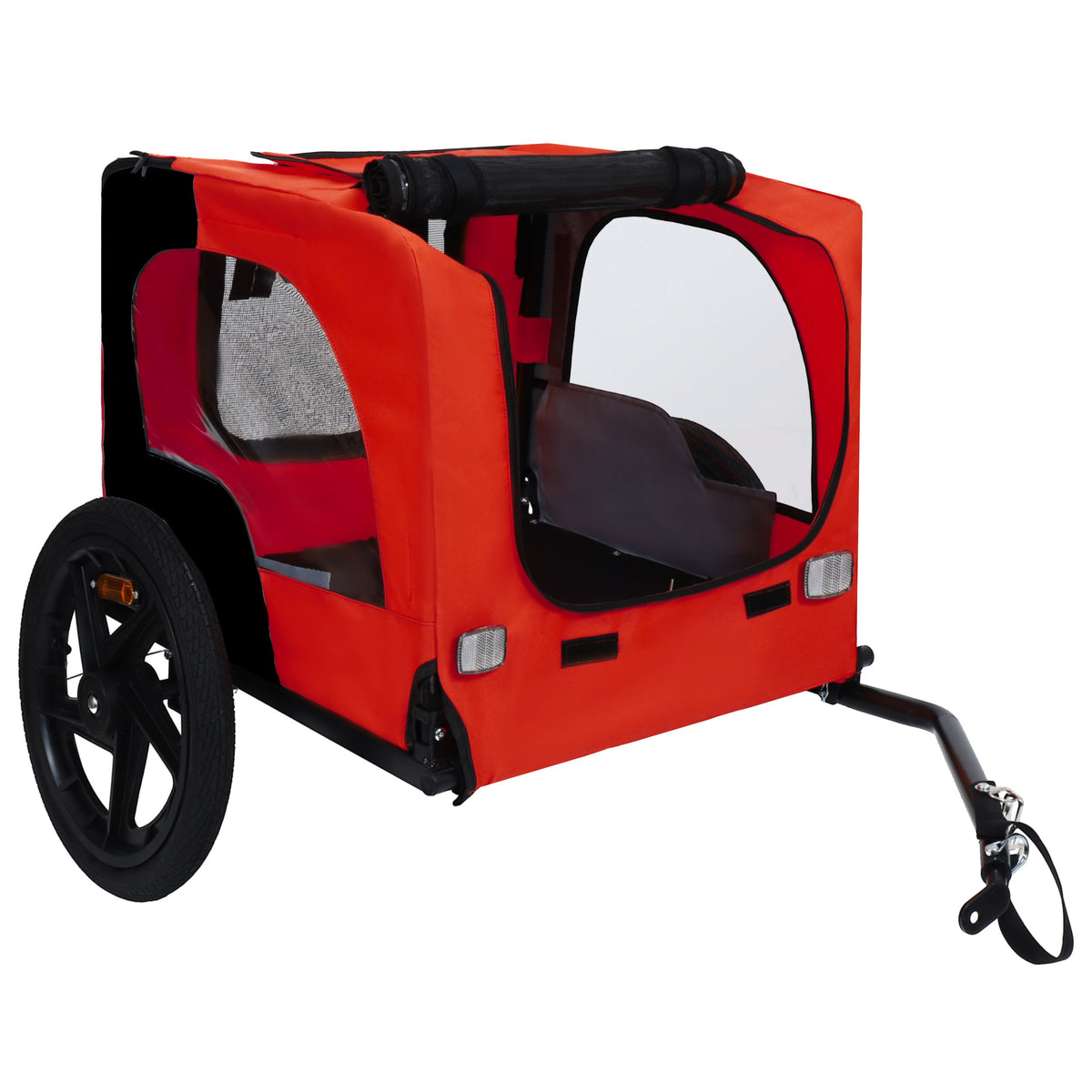 Pet Bike Trailer with Foldable Steel Frame - Small & Medium Pets, photo 12 of 21