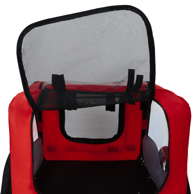 Pet Bike Trailer with Foldable Steel Frame - Small & Medium Pets, photo 16 of 21