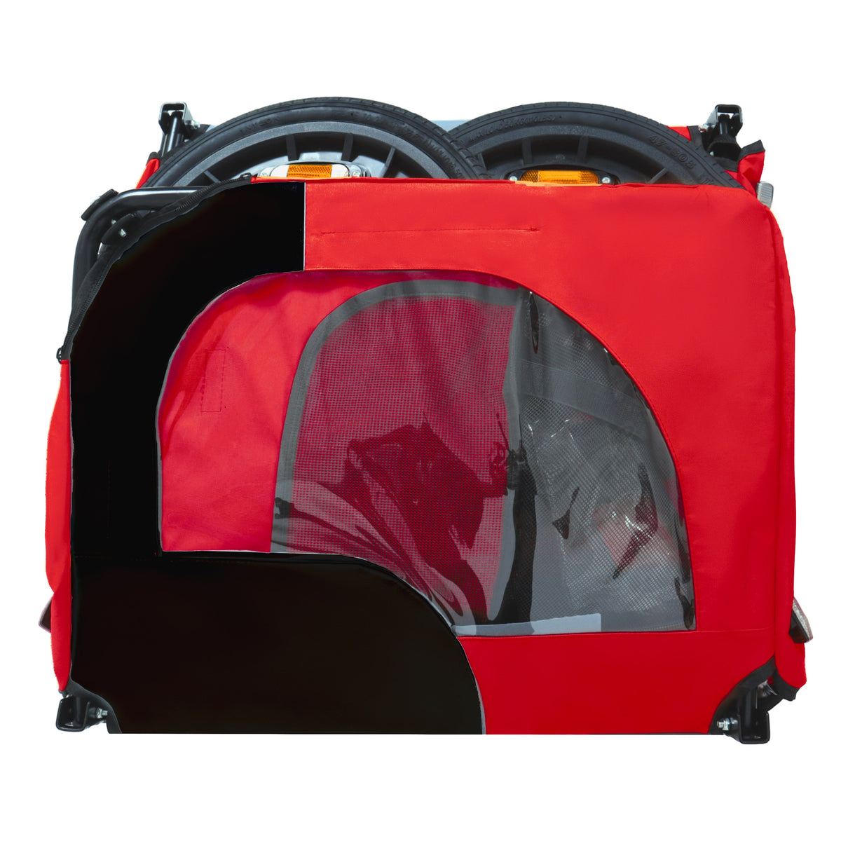 Pet Bike Trailer with Foldable Steel Frame - Small & Medium Pets, photo 17 of 21