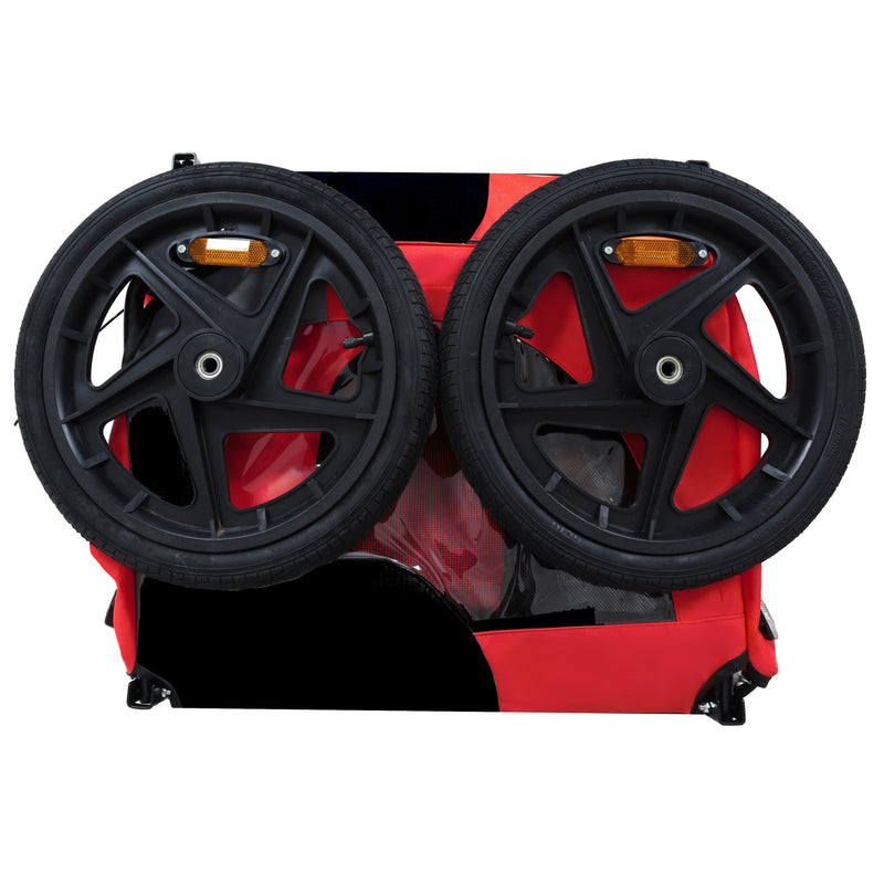 Pet Bike Trailer with Foldable Steel Frame - Small & Medium Pets, photo 18 of 21