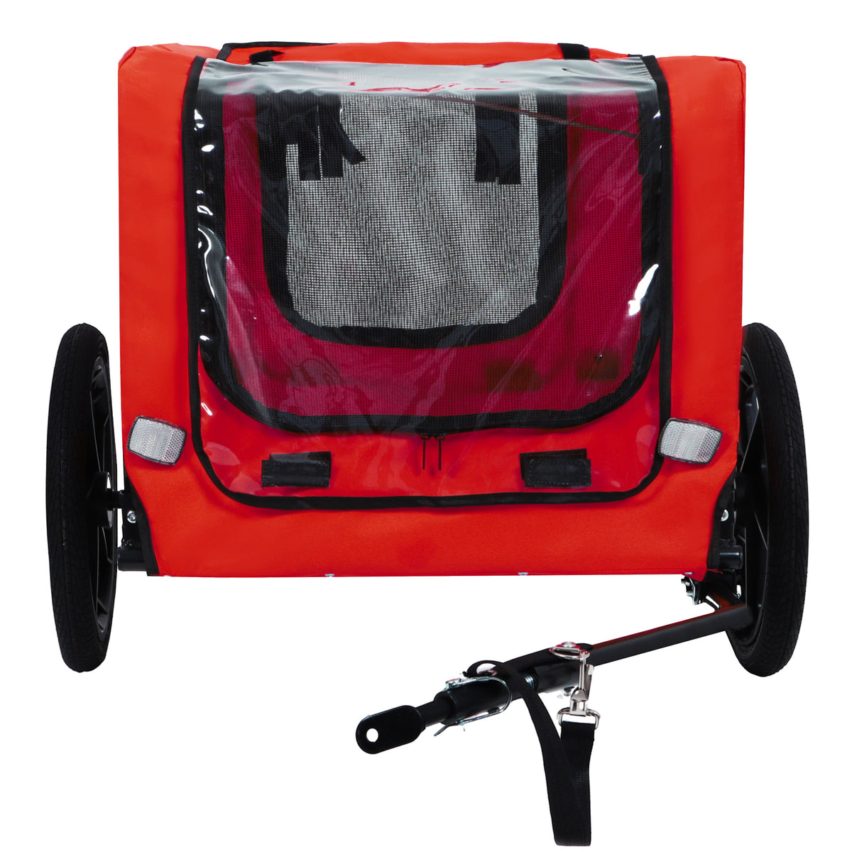 Pet Bike Trailer with Foldable Steel Frame - Small & Medium Pets, photo 4 of 21