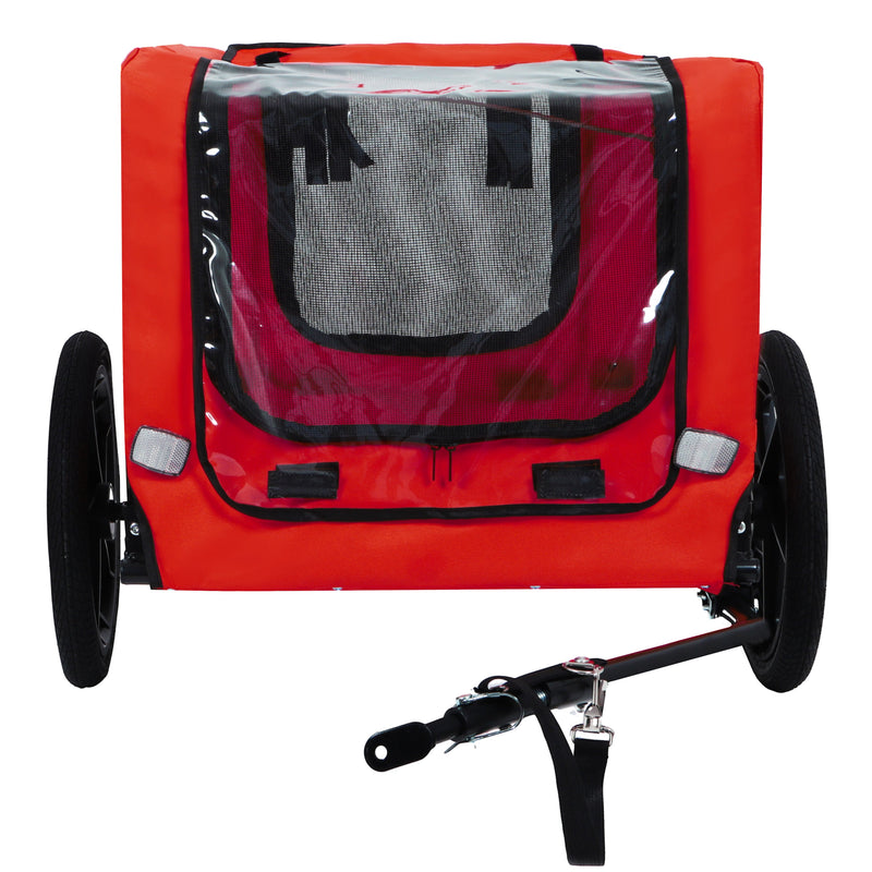 Pet Bike Trailer with Foldable Steel Frame - Small & Medium Pets, photo 4 of 21