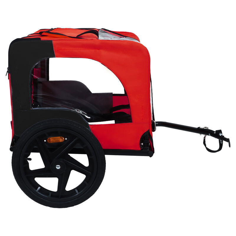 Pet Bike Trailer with Foldable Steel Frame - Small & Medium Pets, photo 7 of 21