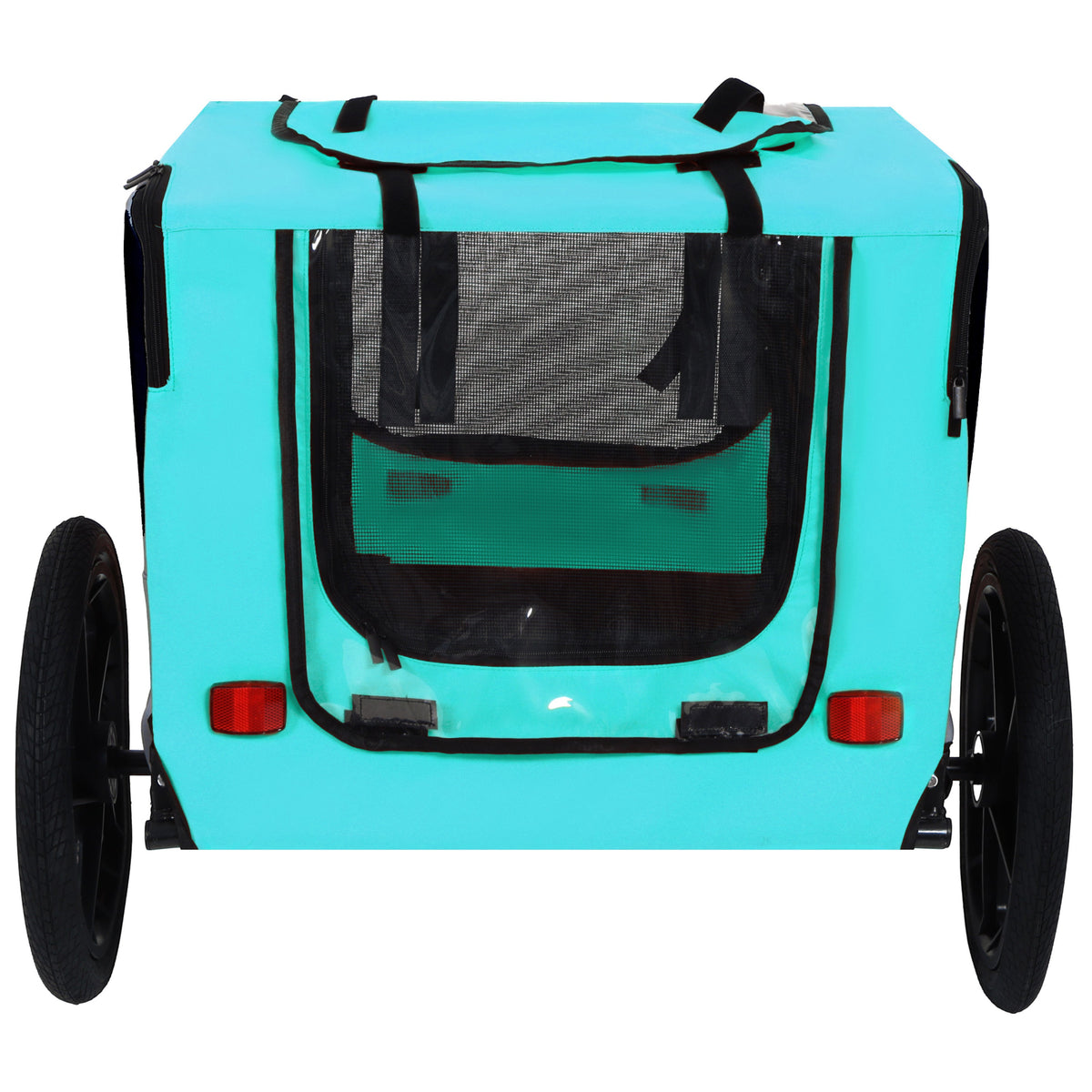 Pet Bike Trailer with Steel Frame and Waterproof Canopy - Outdoor, photo 6 of 25