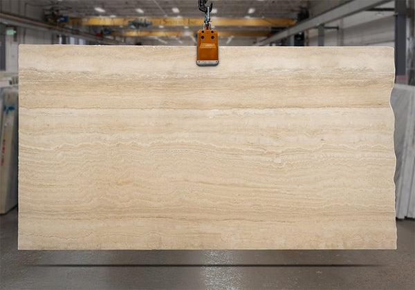 Travertino Classico Honed Travertine Slab Random batch 51465-1-11