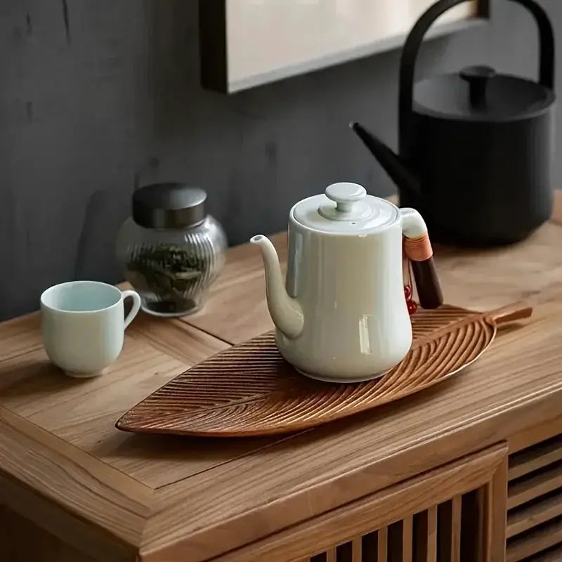 Tray - Antique Wooden Oleander by House Of Avana