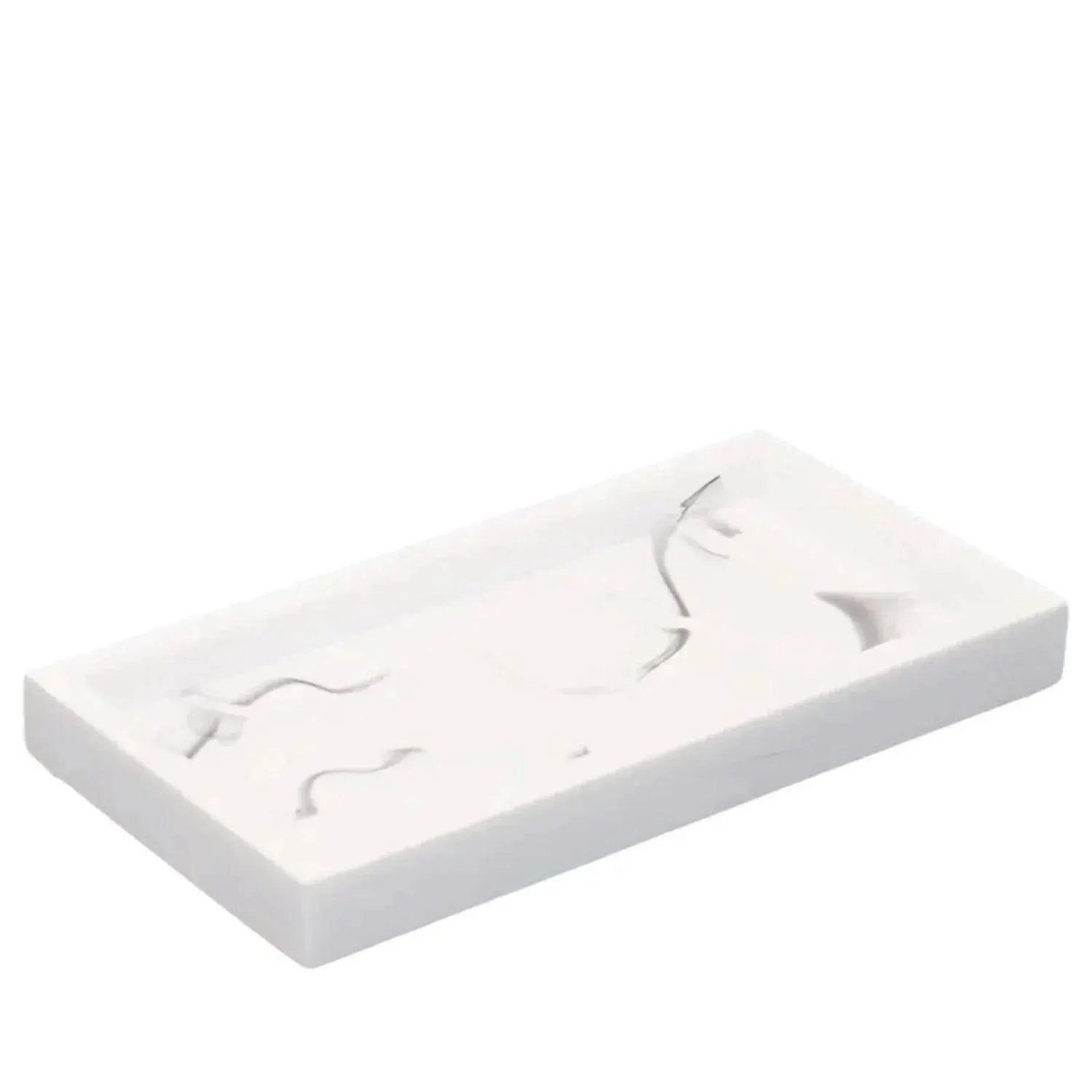 Tray - Bathroom Organizer White Small by House Of Avana