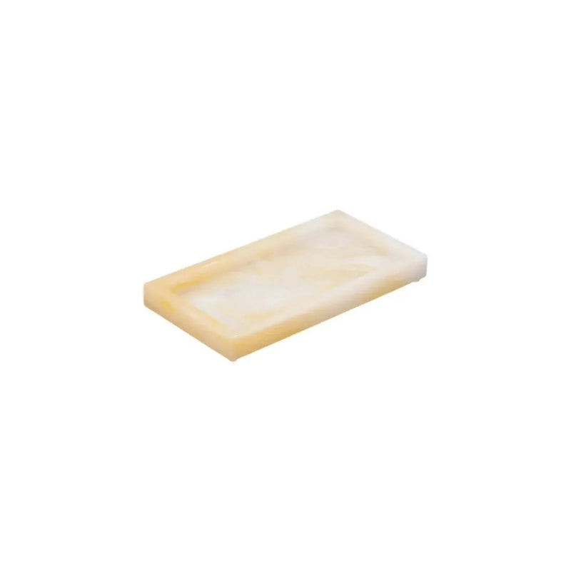 Tray - Bathroom Organizer White Small by House Of Avana