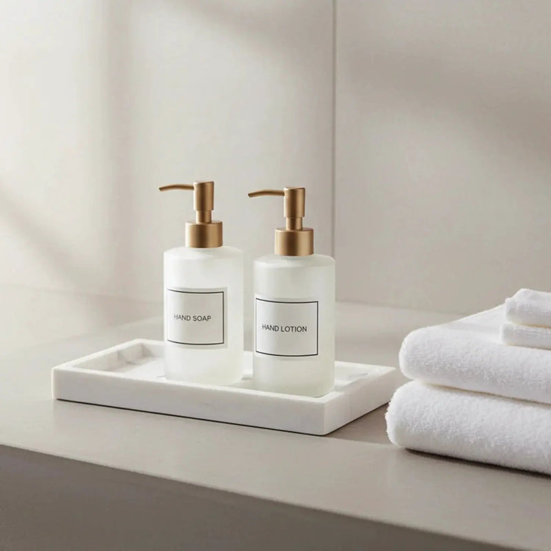 Tray - Bathroom Organizer White Small by House Of Avana