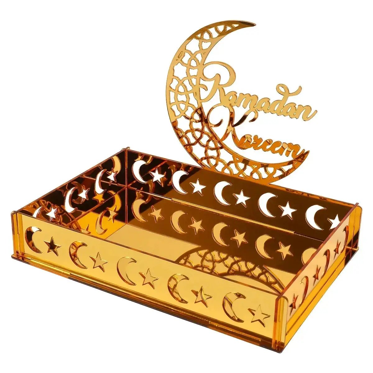 Tray - Decorative Acrylic Moon Star by House Of Avana