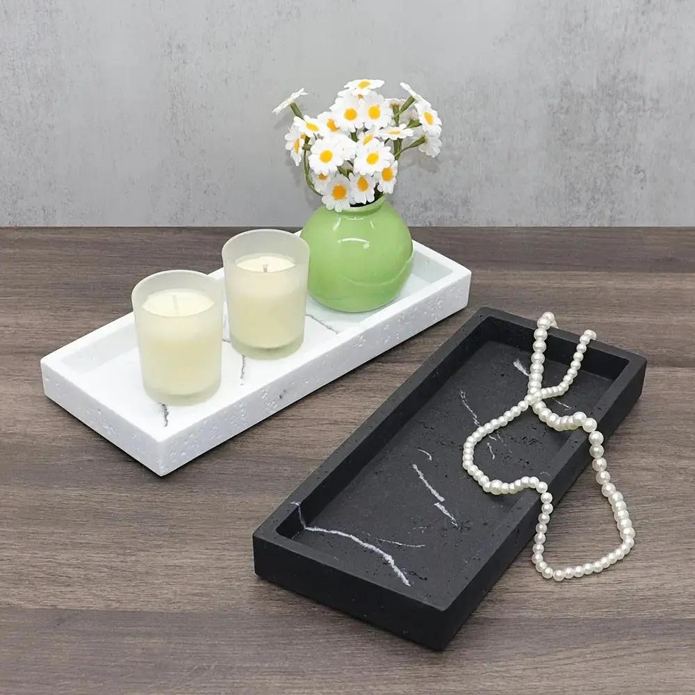 Tray - Decorative Marble Stone Small by House Of Avana