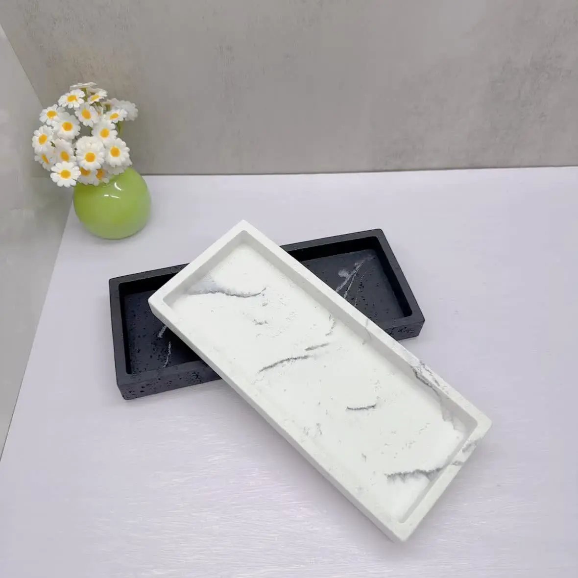 Tray - Decorative Marble Stone Small by House Of Avana