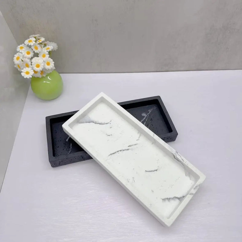 Tray - Decorative Marble Stone Small by House Of Avana