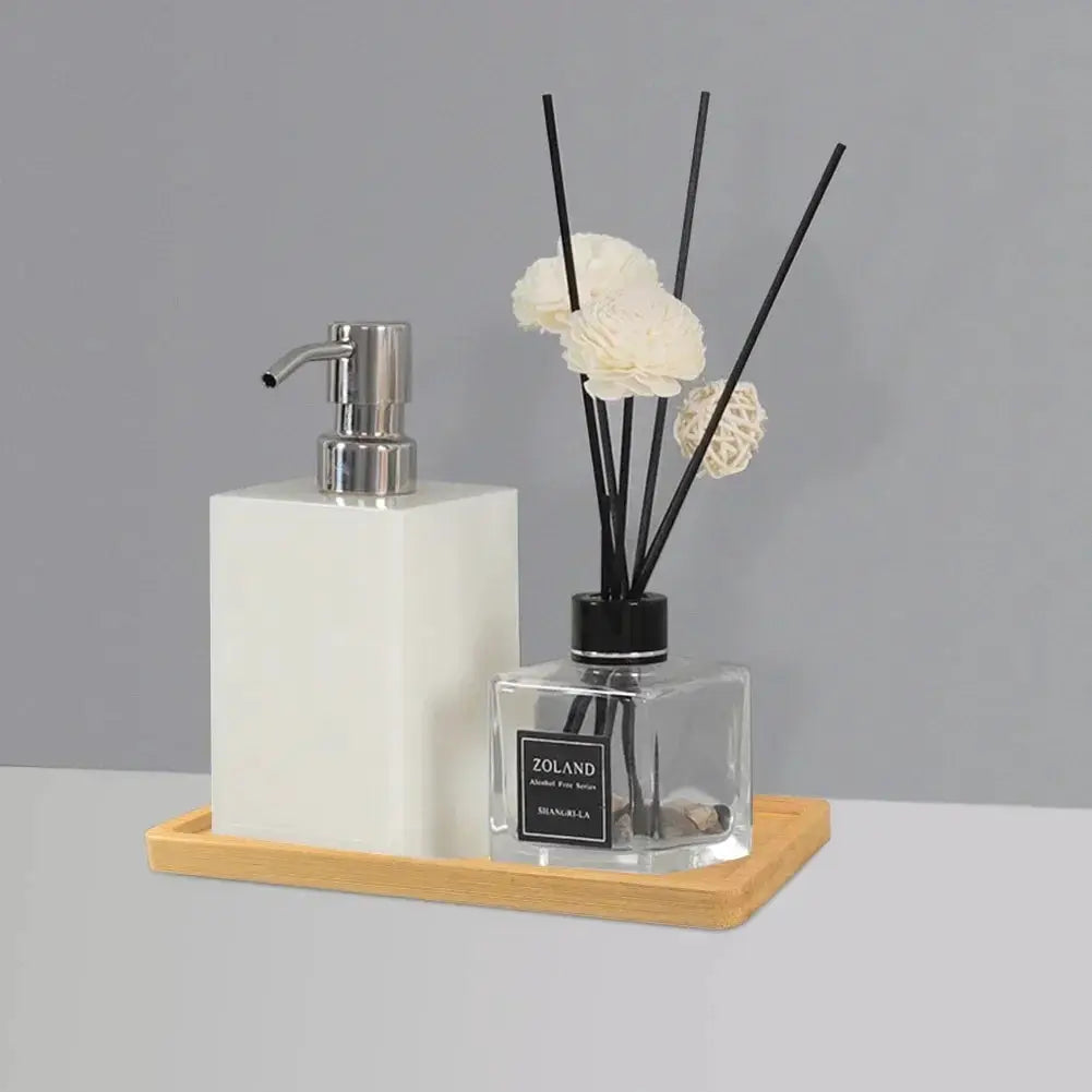 Tray - Natural Wooden Organizer by House Of Avana