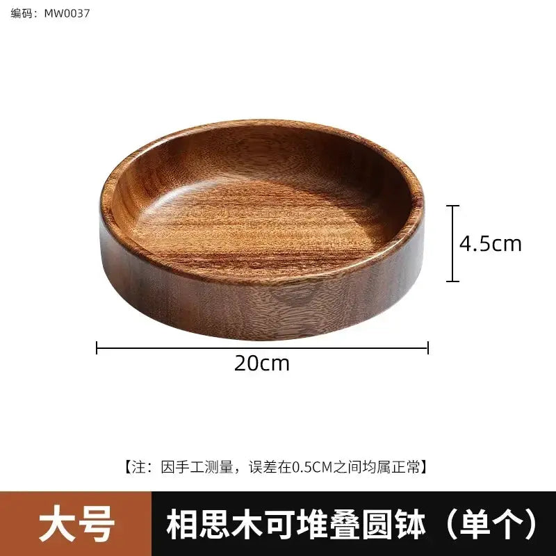 Tray - Storage Acacia Wood Small by House Of Avana