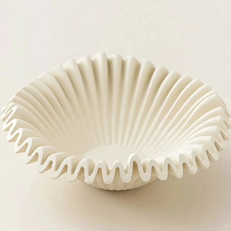 Tray - Wave Black Glass 2-Layer by House Of Avana