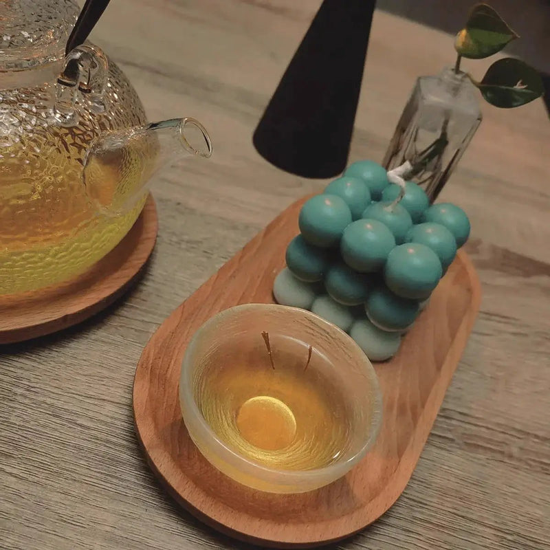 Tray - Wooden Acacia Wood by House Of Avana