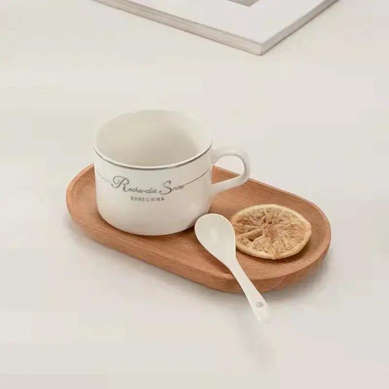 Tray - Wooden Acacia Wood by House Of Avana