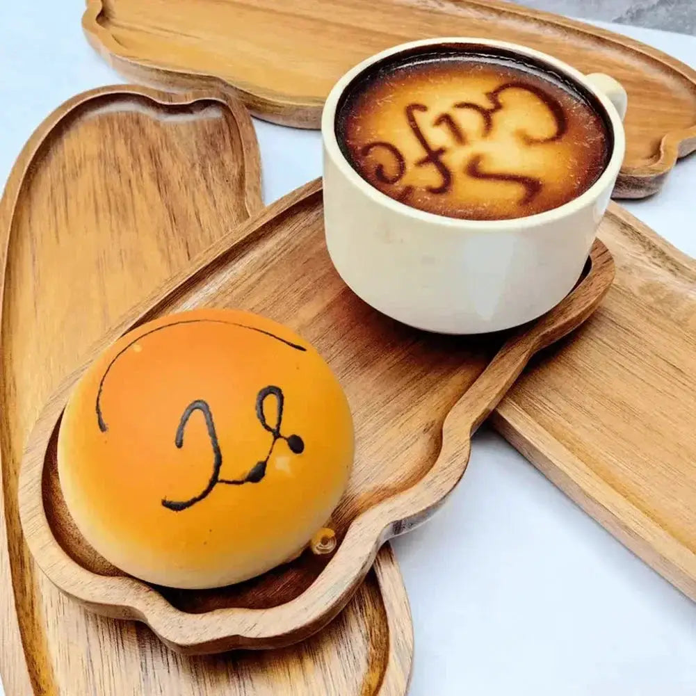 Tray - Wooden Decorative Round by House Of Avana