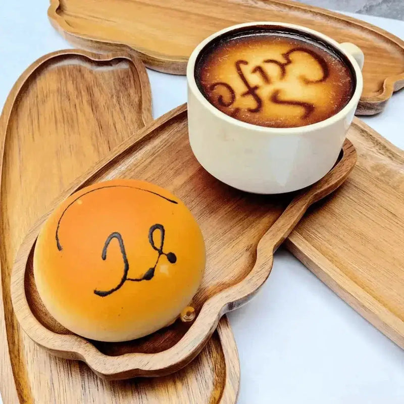 Tray - Wooden Decorative Round by House Of Avana