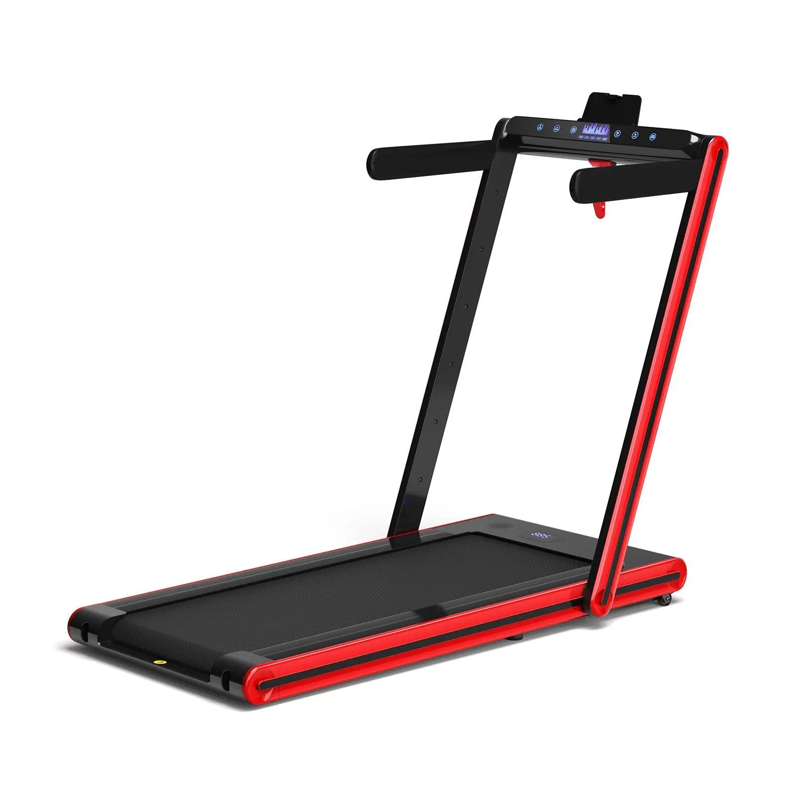 2-in-1 Folding Treadmill with Dual LED Display by DirectDeals