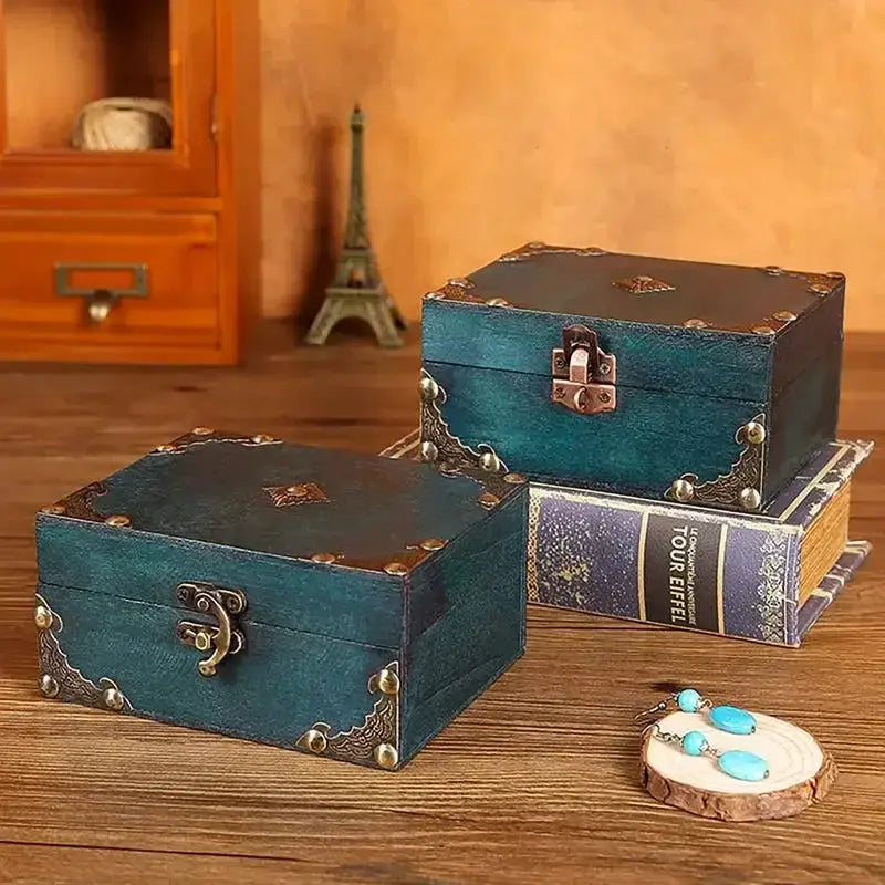Treasure Box - Decorative Wooden Small by House Of Avana