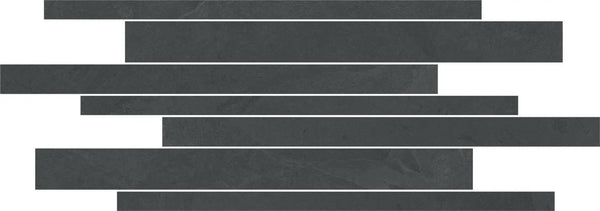 Trek Anthracite Bullnose Slate Look Porcelain Moldings 3x24