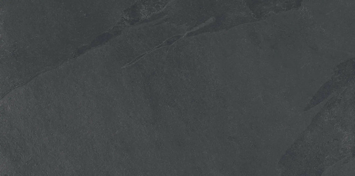 Trek Anthracite Slate Look Porcelain Tiles 12x24 by landmarkceramics
