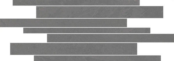Trek Lead Wall B Slate Look Porcelain Mosaics 12x24