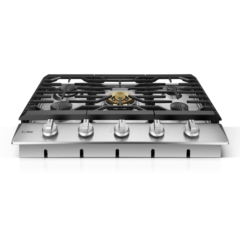 30" Stainless Steel Tri-Ring Gas Cooktop Series | GLS30501, photo 2 of 11