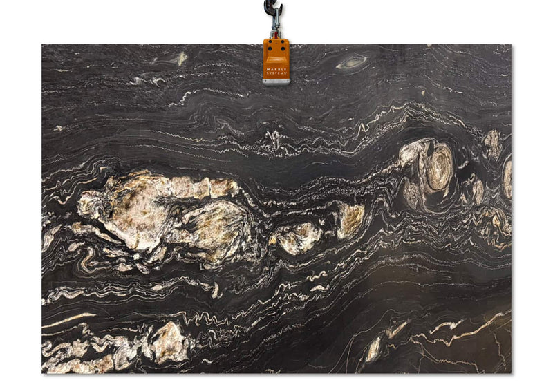 Tropical Storm Polished Granite Slab Random 1 1/4