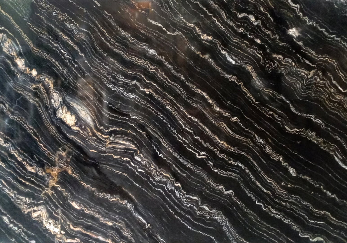 Tropical Storm Polished Granite Slab Random 3/4