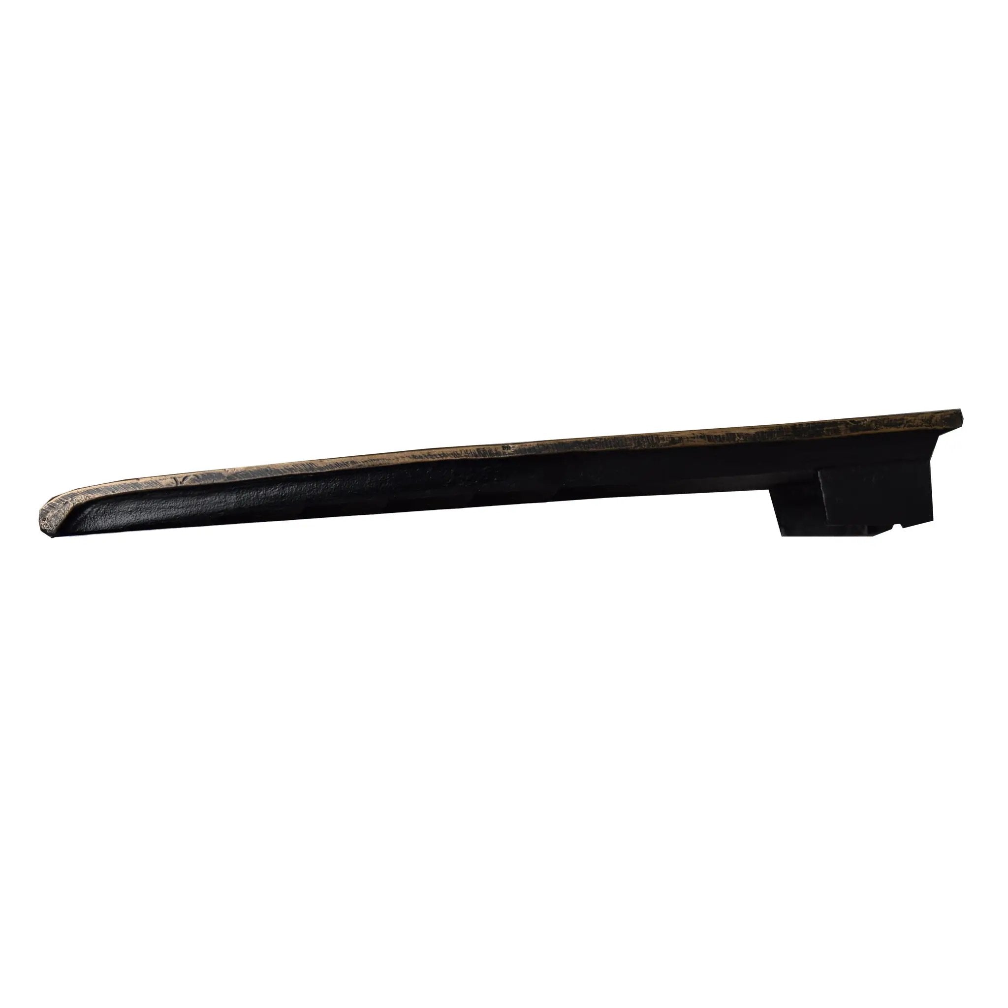 Bronze Alligator 24-in Cast Aluminum Downspout Gutter Splash Block by Sharicks