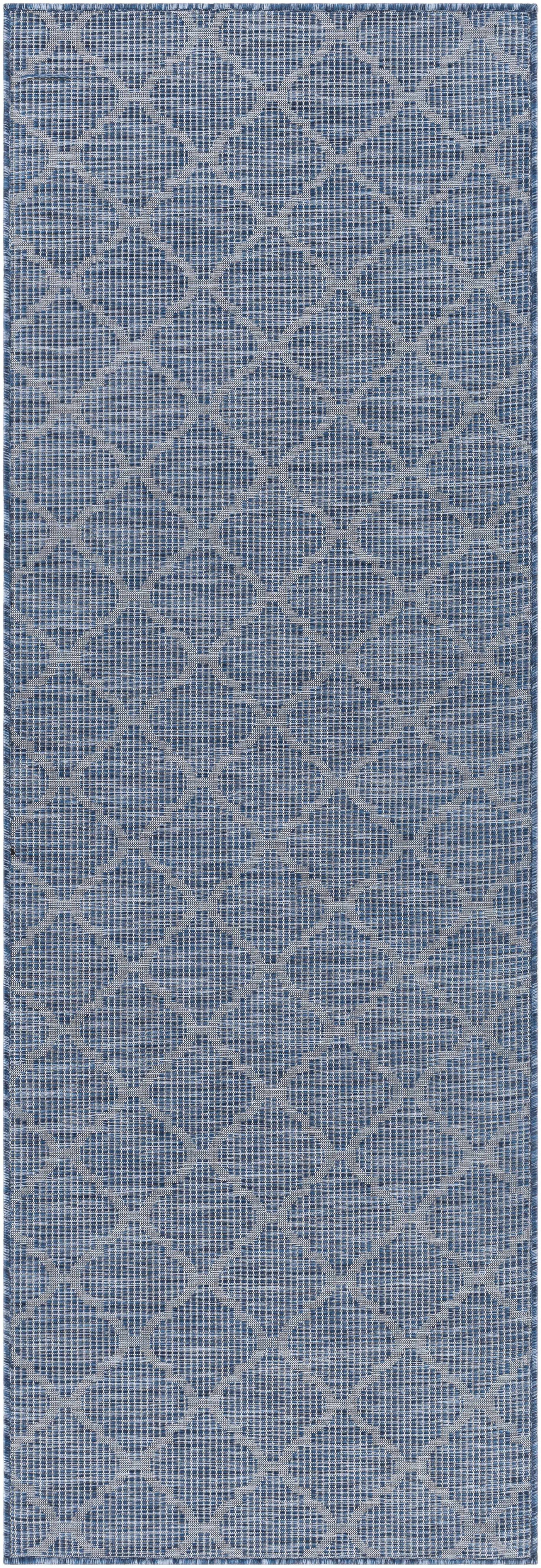 Blue Moolap Outdoor Rug - Clearance by Boutique Rugs