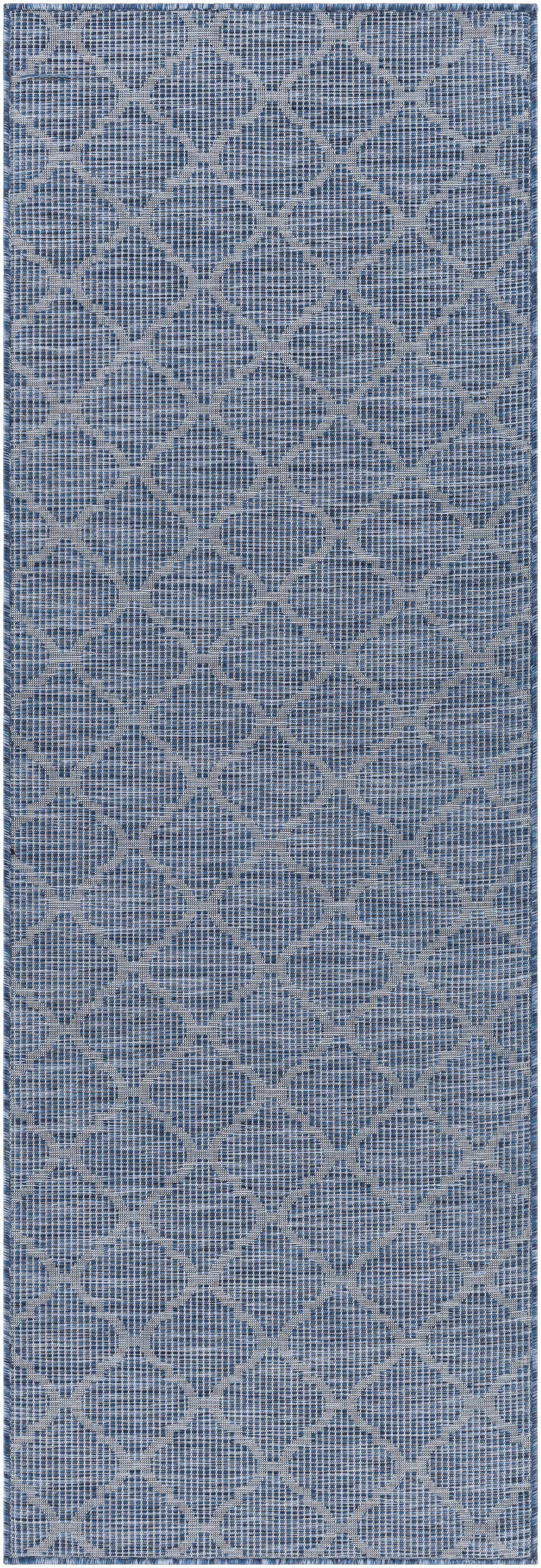 Blue Moolap Outdoor Rug - Clearance by Boutique Rugs