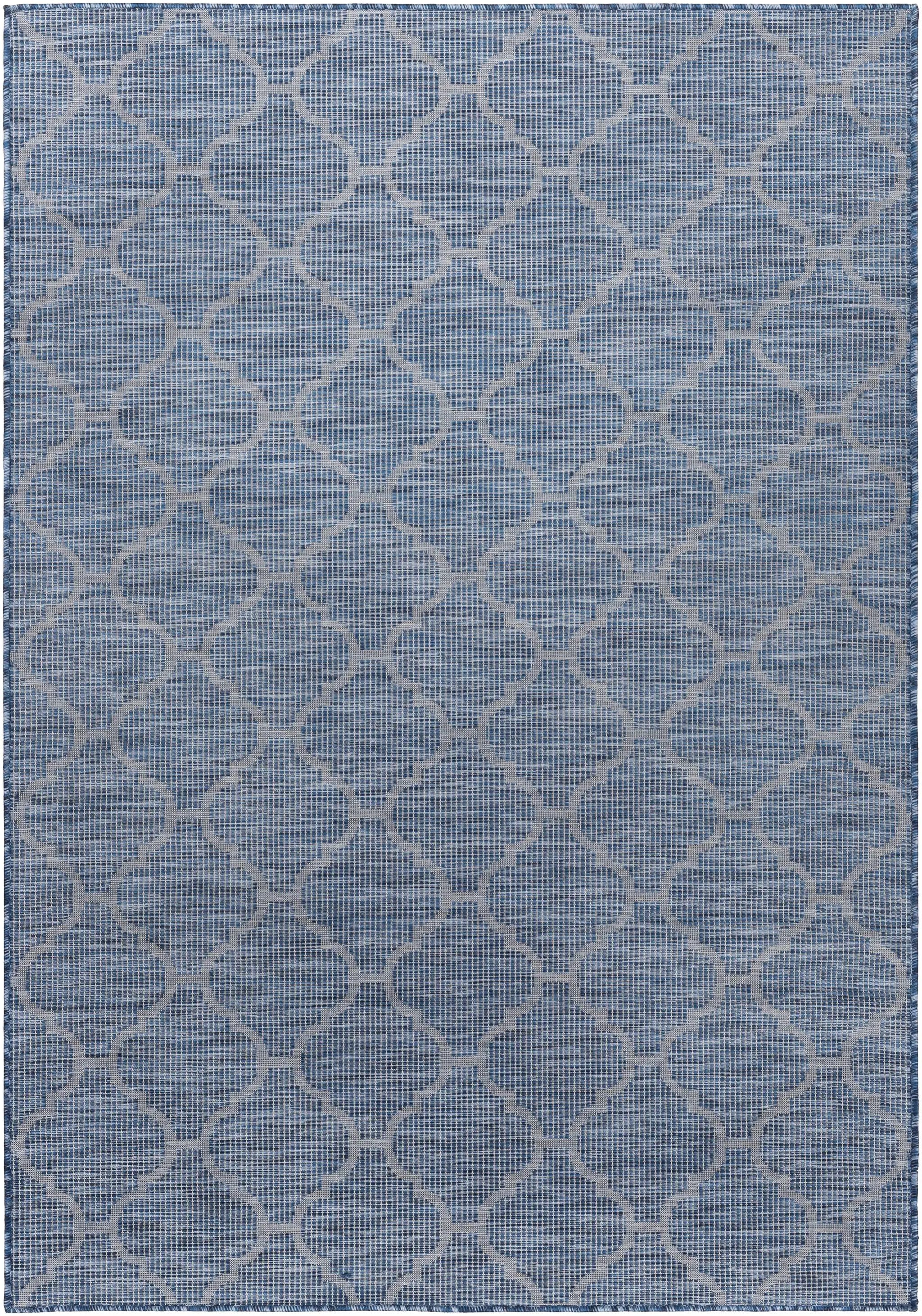 Blue Moolap Outdoor Rug - Clearance by Boutique Rugs