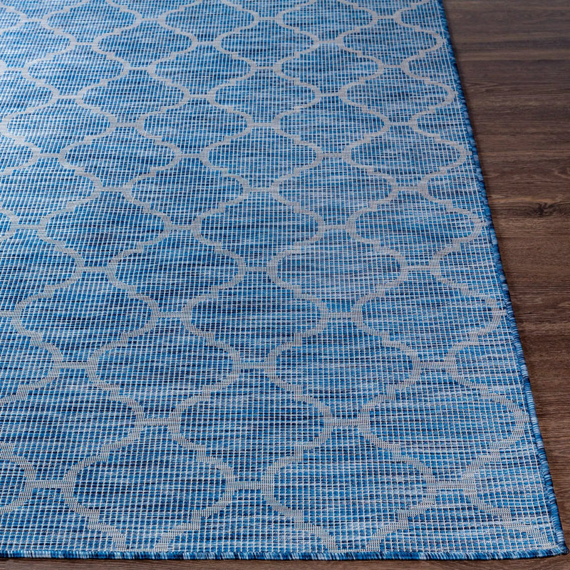 Blue Moolap Outdoor Rug - Clearance by Boutique Rugs