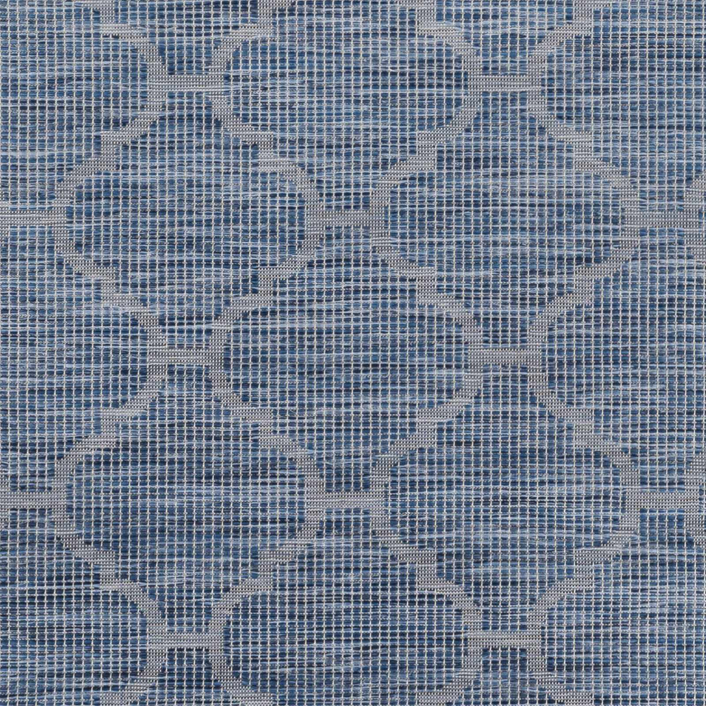 Blue Moolap Outdoor Rug - Clearance by Boutique Rugs